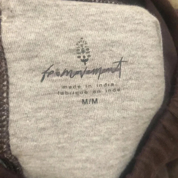 FREE PEOPLE huddle rainbow colors hoodie - Picture 4 of 11